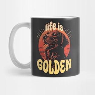 Life Is Golden (Retriever) Mug